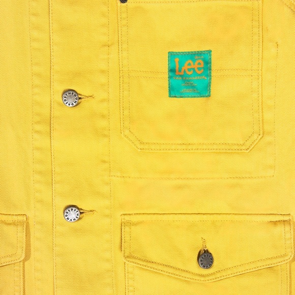 LEE® X THE HUNDREDS® CHORE JACKET IN YELLOW - Picture 15 of 16